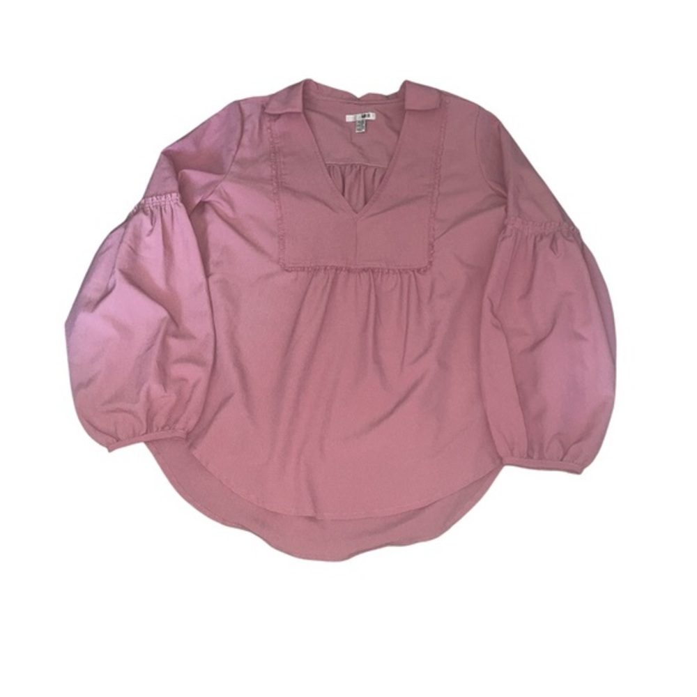 Amuse Society Mozambique Long Sleeve Woven top.